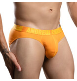 Andrew Christian Menswear Happy Cotton Brief w/ ALMOST NAKED (Tangerine)