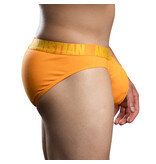 Andrew Christian Menswear Happy Cotton Brief w/ ALMOST NAKED (Tangerine)