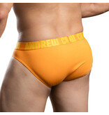 Andrew Christian Menswear Happy Cotton Brief w/ ALMOST NAKED (Tangerine)