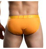Andrew Christian Menswear Happy Cotton Brief w/ ALMOST NAKED (Tangerine)