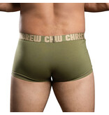 Andrew Christian Menswear Happy Cotton Boxer w/ ALMOST NAKED (Olive)
