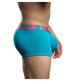 Andrew Christian Menswear Happy Cotton Boxer w/ ALMOST NAKED (Teal)