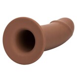 Cal Exotics PPA Hollow Silicone Strap-On with Jock Strap (Brown)