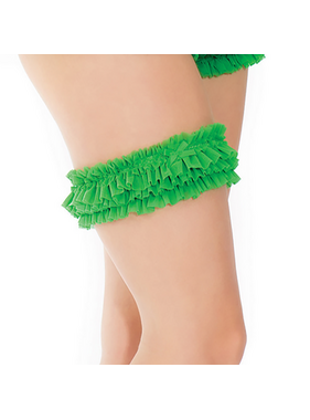 Coquette International Lingerie Going Green Leg Garter