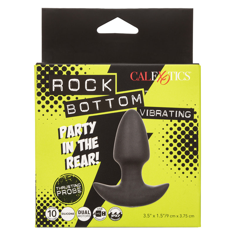 Cal Exotics Rock Bottom Vibrating Thrusting Probe