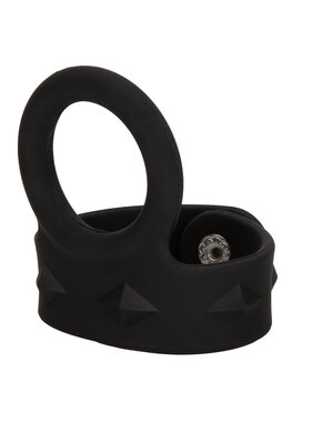 Cal Exotics Tri-Snap Scrotum Black Support Ring