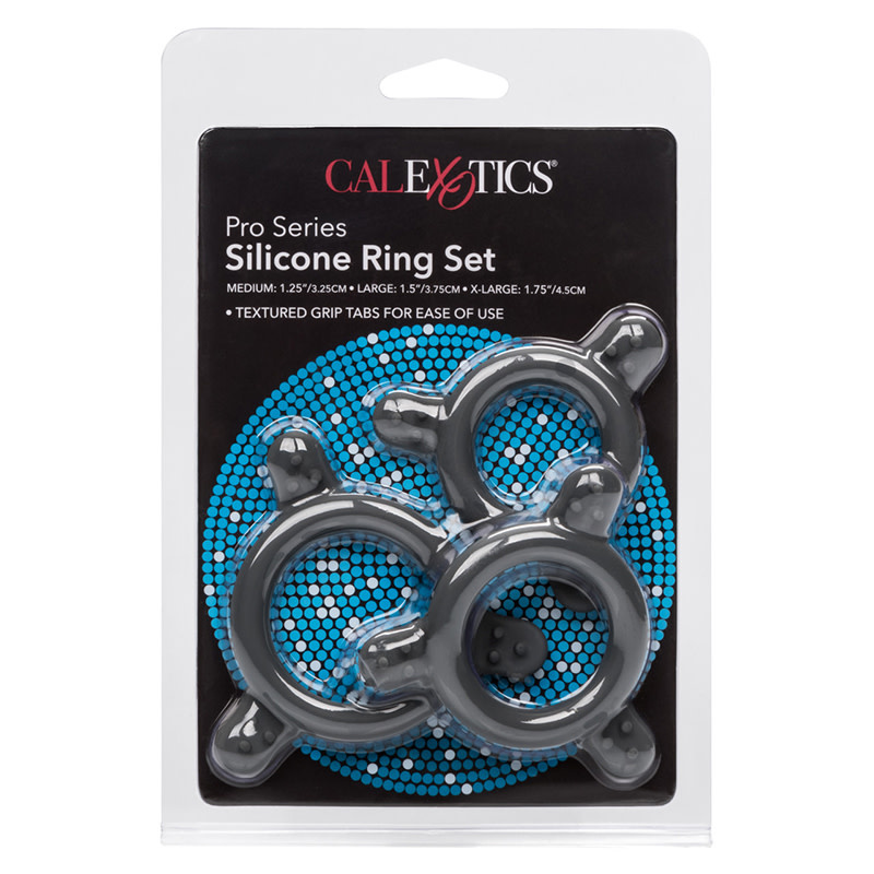 Cal Exotics Pro Series Silicone Ring Set