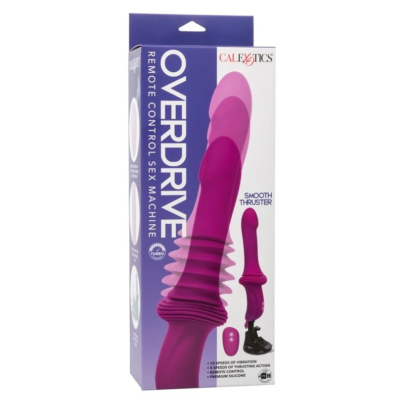 Cal Exotics Overdrive Remote Control Sex Machine Smooth Thruster