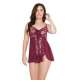 Coquette International Lingerie The Pour Me Another Babydoll & G-String