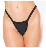 Coquette International Lingerie High Rise G-String (Black)