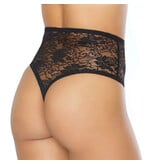 Coquette International Lingerie Garden Grace High Waisted Thong