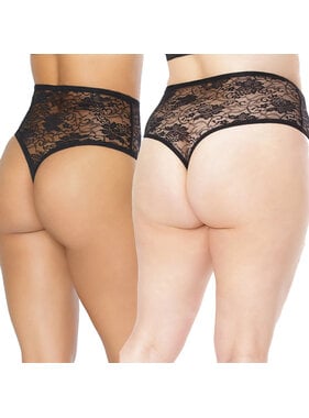 Coquette International Lingerie Garden Grace High Waisted Thong