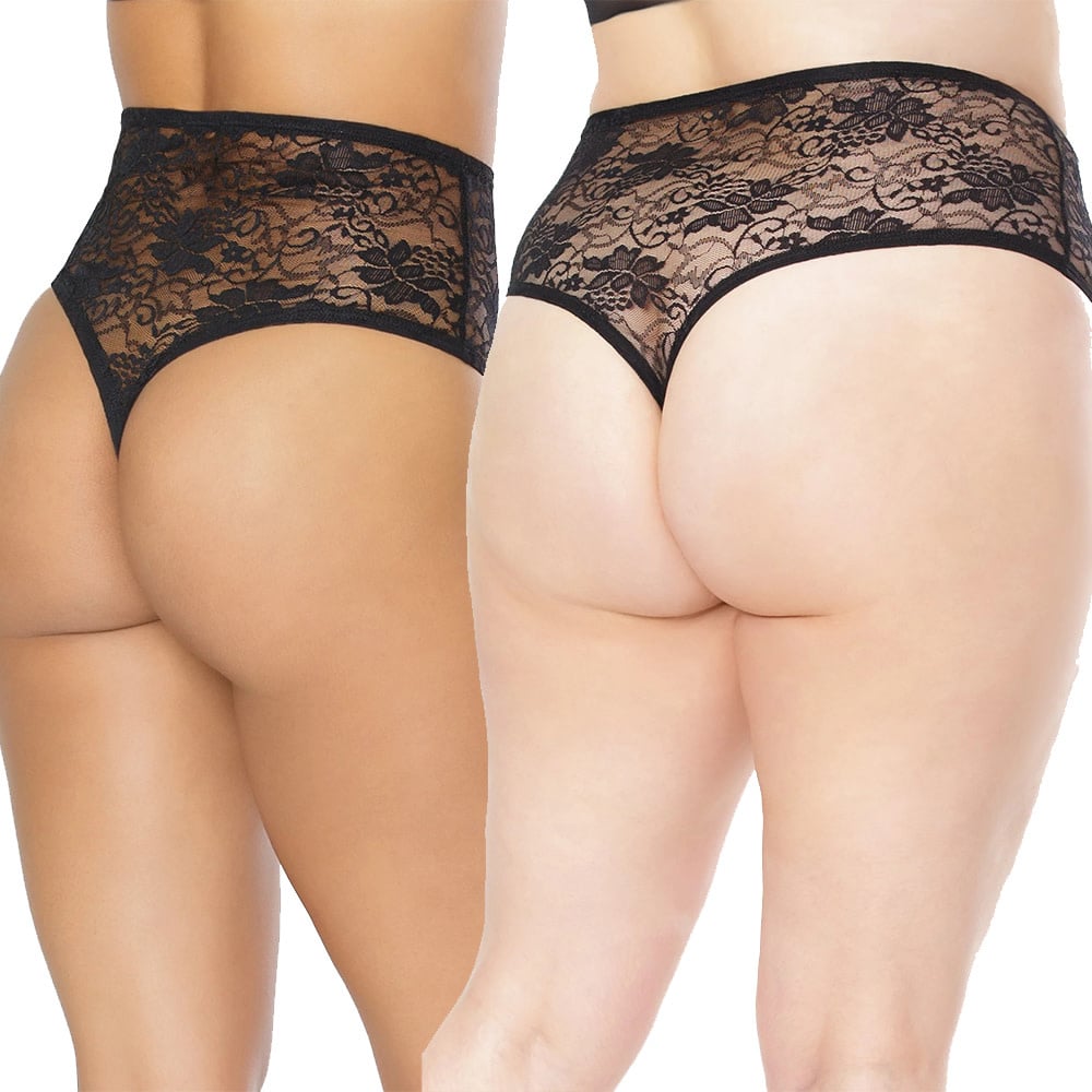 Coquette International Lingerie Garden Grace High Waisted Thong