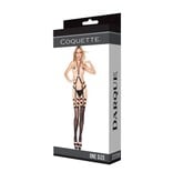Coquette International Lingerie Let's Mesh Harness Leggings