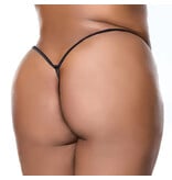 Coquette International Lingerie Bowdacious G-String (Black)