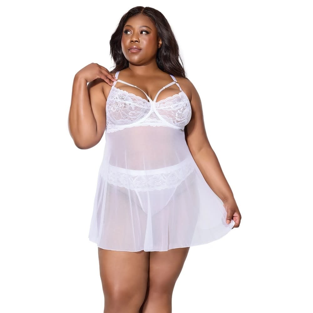 Coquette International Lingerie Closer Still Babydoll Set