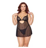 Coquette International Lingerie Feline Fatale Babydoll & G-String