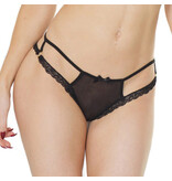 Coquette International Lingerie Little Love Thong (Black)