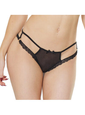 Coquette International Lingerie Little Love Thong (Black)