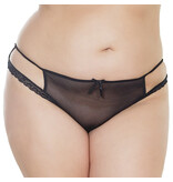 Coquette International Lingerie Little Love Thong (Black)