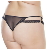 Coquette International Lingerie Little Love Thong (Black)