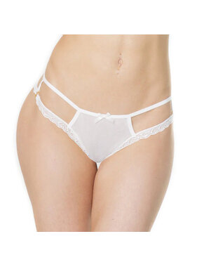 Coquette International Lingerie Little Love Thong (White)