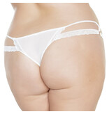 Coquette International Lingerie Little Love Thong (White)