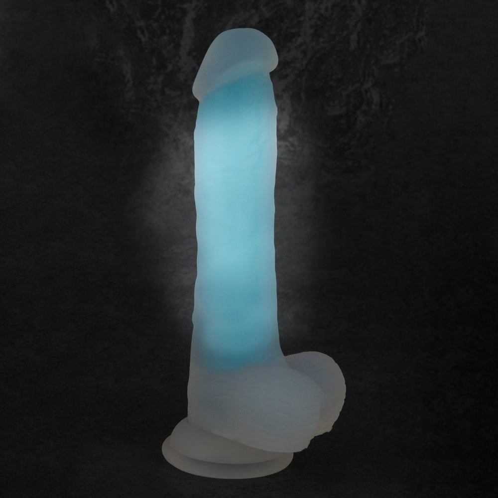 You 2 Toys Glow In The Dark Silicone Dildo