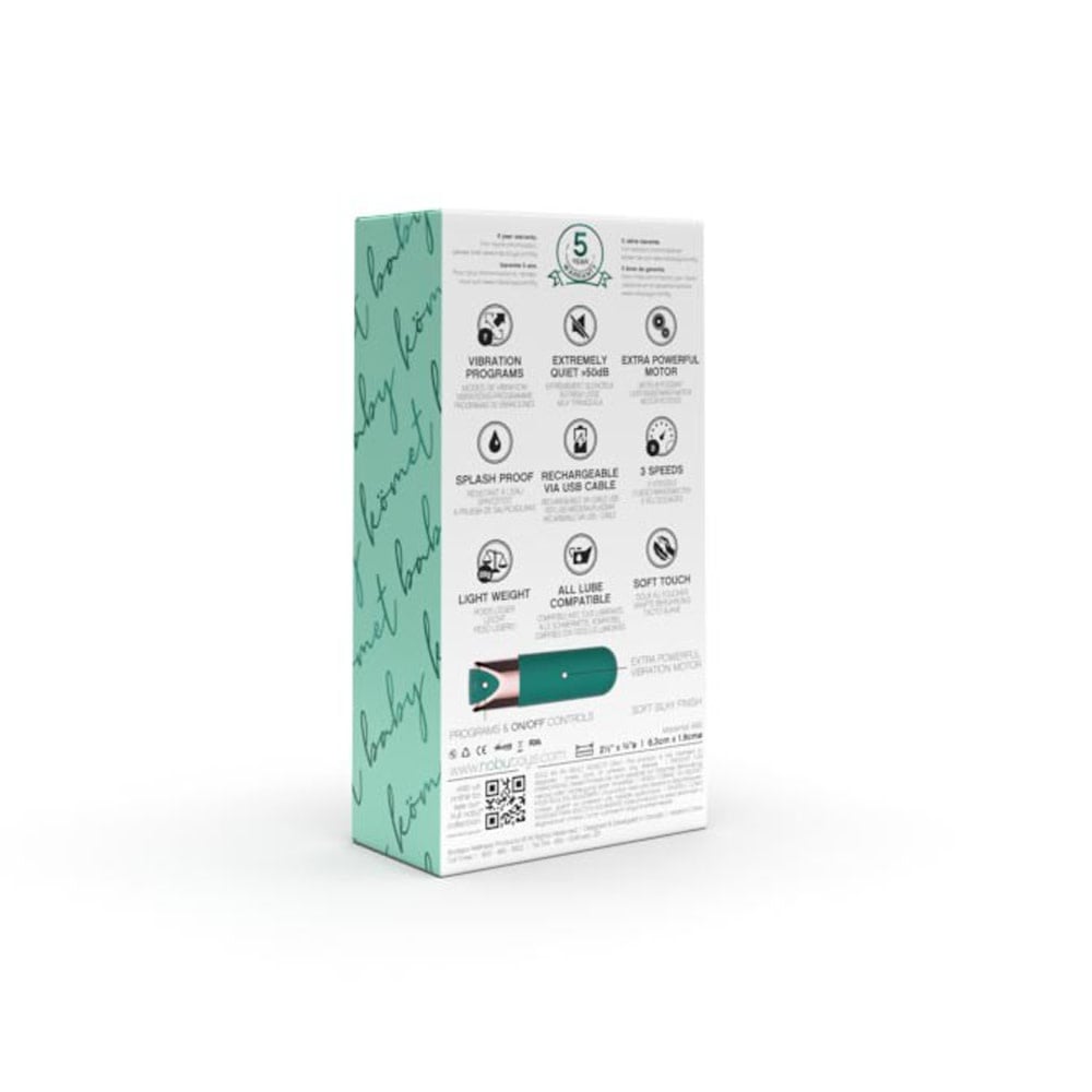 Nobü Toys Nobü Essentials: Kömet Baby Bullet (Teal)
