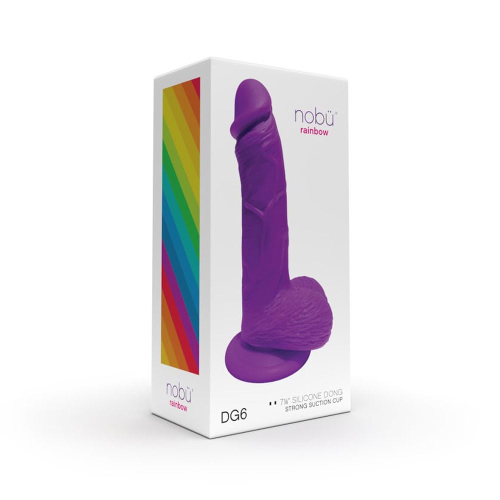 Nobü Toys Nobü Rainbow: DG6 Silicone Dildo