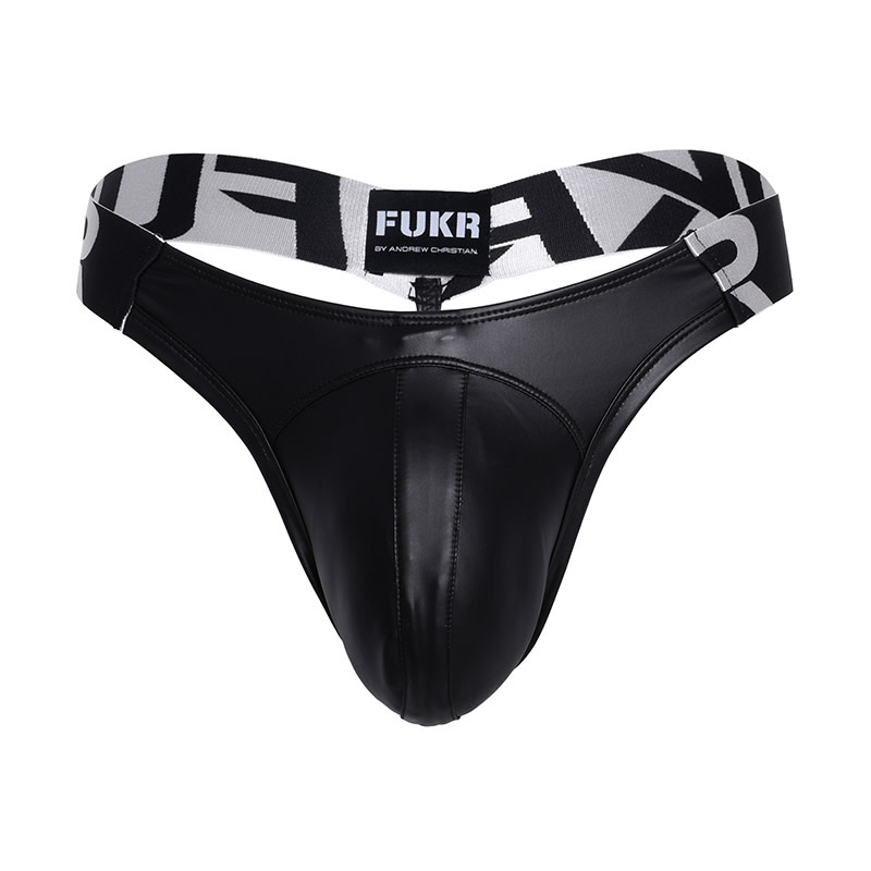 Andrew Christian Menswear FUKR C-Ring Thong w/ ALMOST NAKED