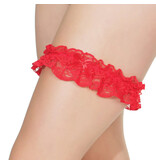 Coquette International Lingerie Cherished Moments Leg Garter Red