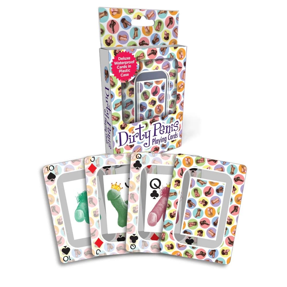 Little Genie Dirty Penis Waterproof Playing Cards