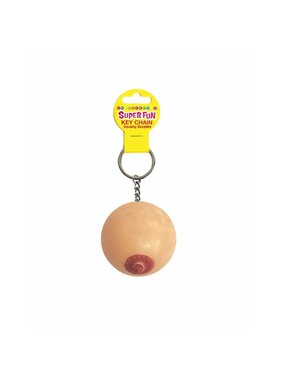 Little Genie Super Fun Keychain: Squishy Boob