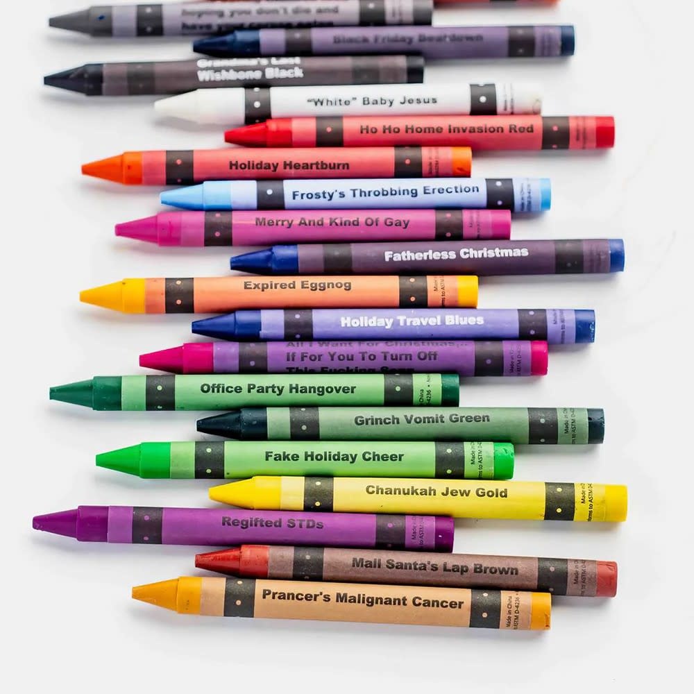 Wood Rocket Wood Rocket Offensive Crayons Holiday Edition