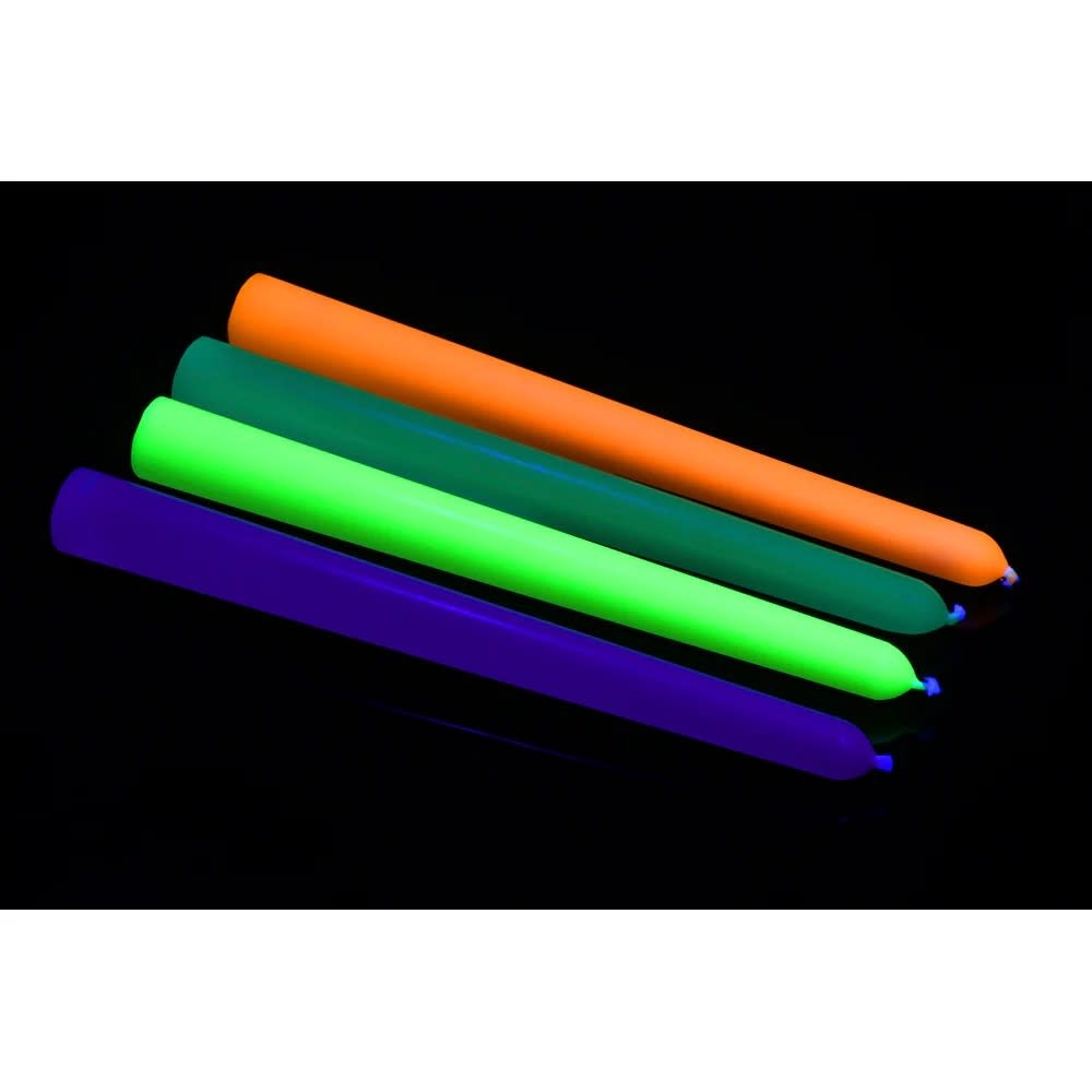 XR Brands Master Series Glow Wax Blacklight Drip Candles 4 pk