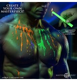 XR Brands Master Series Glow Wax Blacklight Drip Candles 4 pk