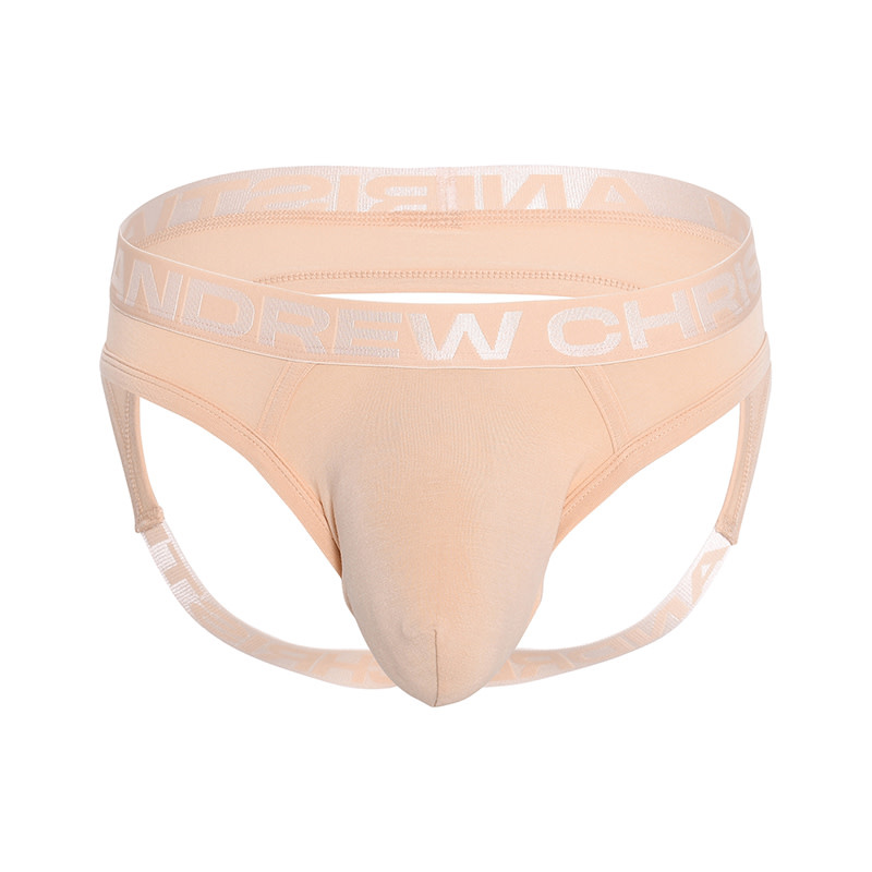 Andrew Christian Menswear TROPHY BOY Bamboo Locker Room Jock (Sand)