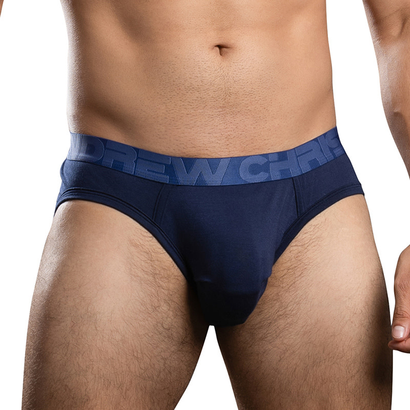 Andrew Christian Menswear Big Fat Dick Bamboo Brief (Navy)