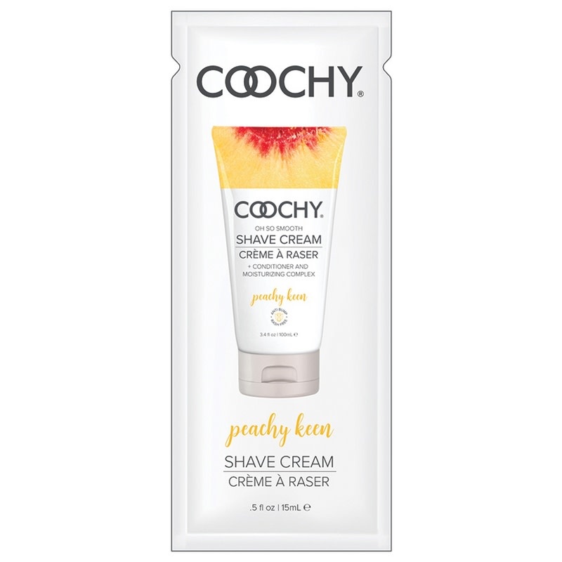 Classic Brands Coochy Shaving Cream 0.5 oz (15 ml) Foil Pack