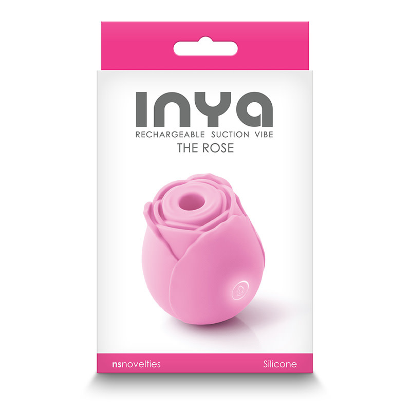 NS Novelties Inya: The Rose Air Pulse Toy (Pink)