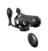 Pipedream Products Fantasy C-Ringz Vibrating Cock Blocker w/Ass-Gasm Plug