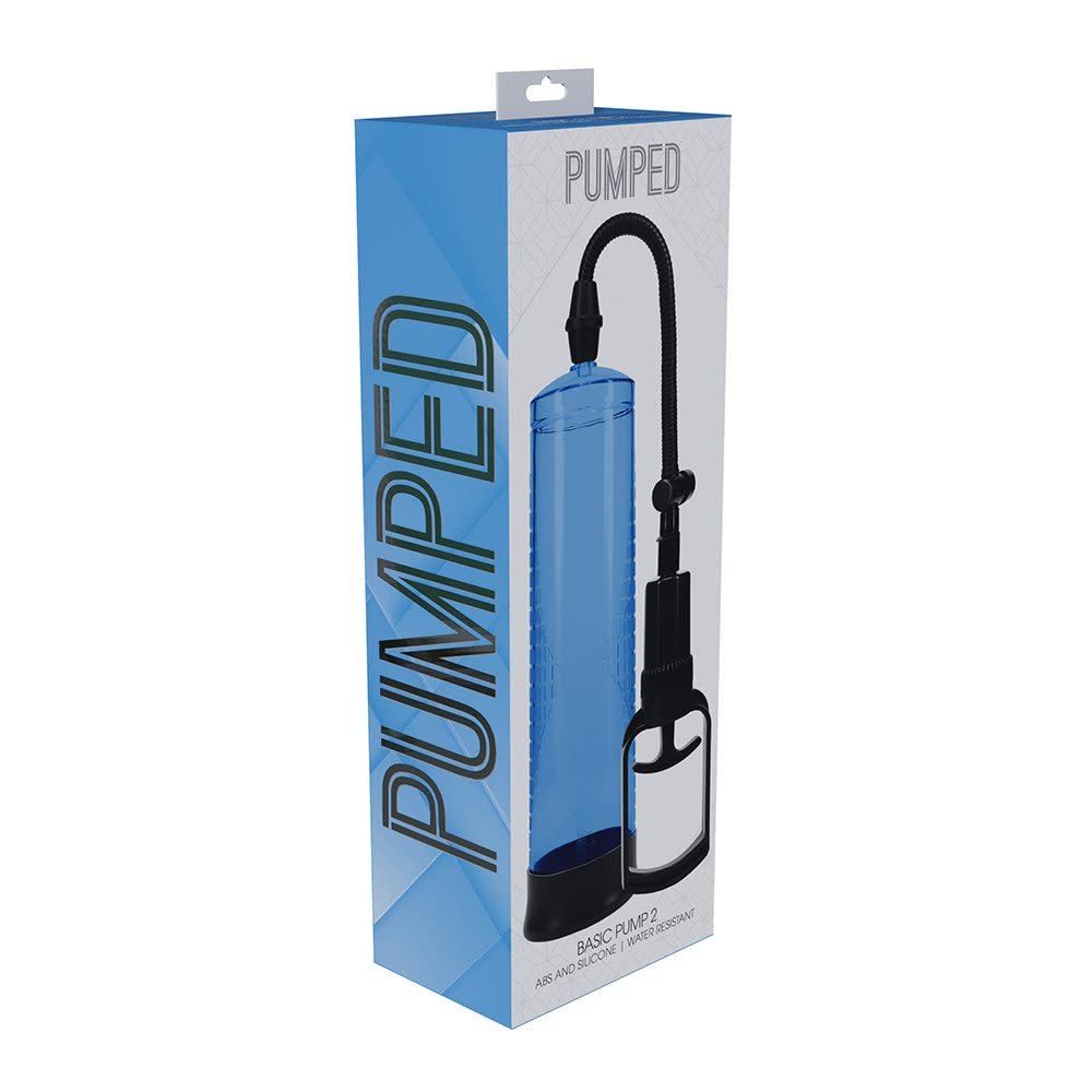 Shots America Toys Pumped Basic Pump 2 (Blue)