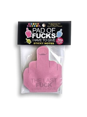 Little Genie Last Fuck I Have to Give Sticky Notes