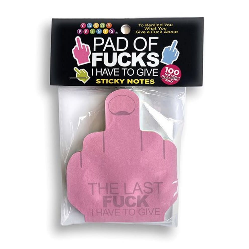 Little Genie Last Fuck I Have to Give Sticky Notes