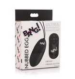 XR Brands Bang! 28X Nubbed Silicone Egg w/Remote Control