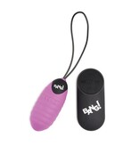 XR Brands Bang! 28X Ribbed Silicone Egg w/ Remote Control