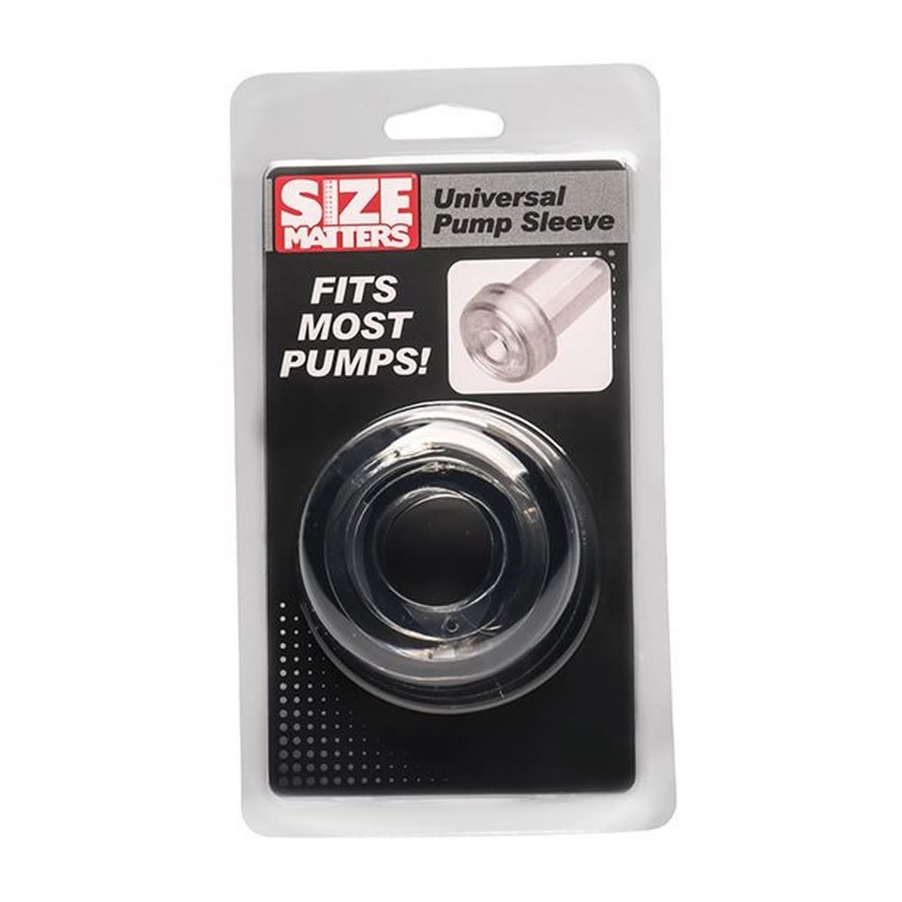 XR Brands Size Matters Universal Pump Sleeve
