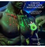 XR Brands Master Series Glow Pour Blacklight Wax Play Pitchers