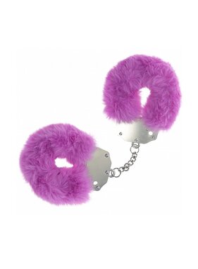 Shots America Toys Ouch! Heavy Duty Fluffy Cuffs (Purple)
